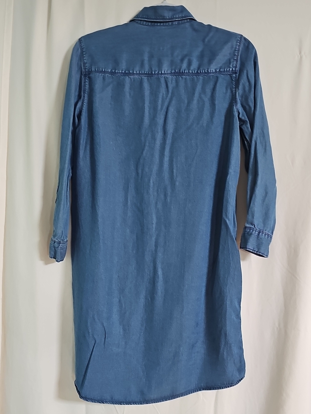 GAP Denim Shirt Dress - Blue - Picture 5 of 5